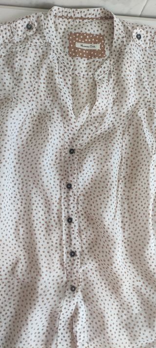 Blusa Massimo Dutti topos