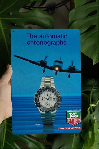 tag heuer automatic chronographs targa metallica