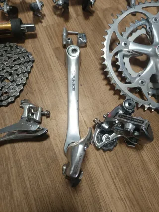 Grupo Shimano Dura Ace 7410 completo 8 velocidades