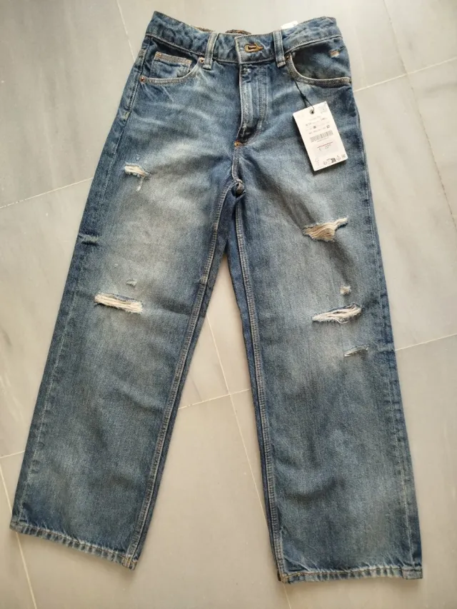 2 Vaqueros Zara Niña Talla 9/10
