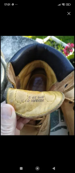 Botas Panama Jack Beige/Marrón