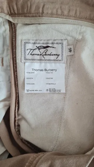 Pantalón beige Thomas Burberry