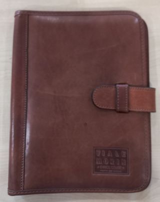 Organizer Viale Morin by Enrico Coveri Pelle Marro