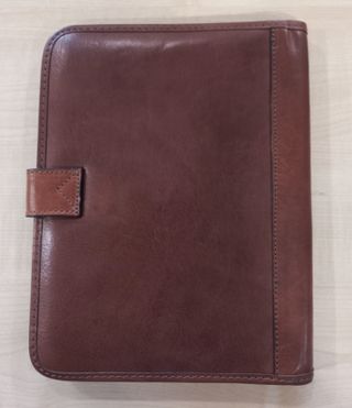 Organizer Viale Morin by Enrico Coveri Pelle Marro