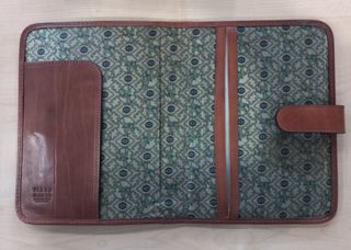 Organizer Viale Morin by Enrico Coveri Pelle Marro