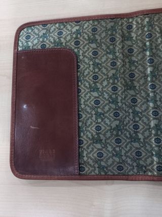 Organizer Viale Morin by Enrico Coveri Pelle Marro