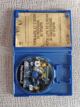 SOCOM II: U.S. Navy SEALs PS2 (Modo Online Incluid