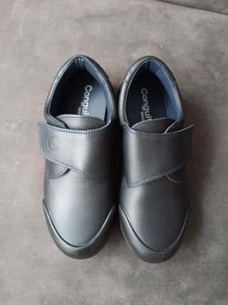Zapatos Conguitos Escolares Negros Talla 33 nuevos