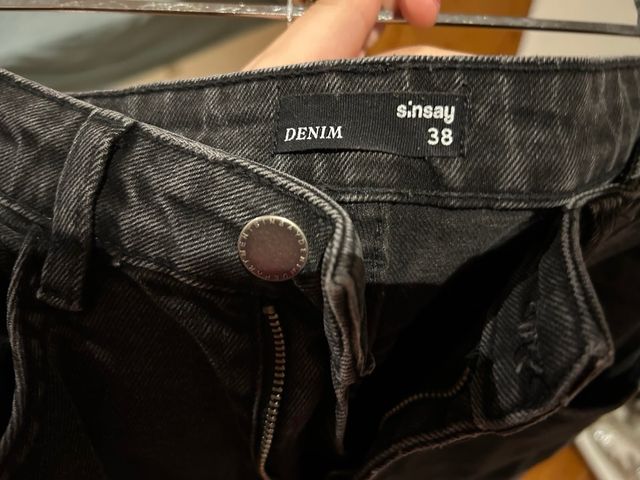 Pantalones vaqueros negros