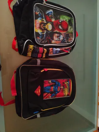 Mochilas Infantiles Superhéroes Marvel y DC