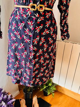 Vestido estampado talla 36 sin usar