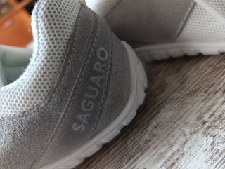 Zapatillas Saguaro Running Mujer Blancas/Gris