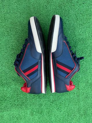 Zapatillas Gucci Azul y Rojo Talla 42