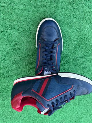 Zapatillas Gucci Azul y Rojo Talla 42
