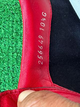 Zapatillas Gucci Azul y Rojo Talla 42