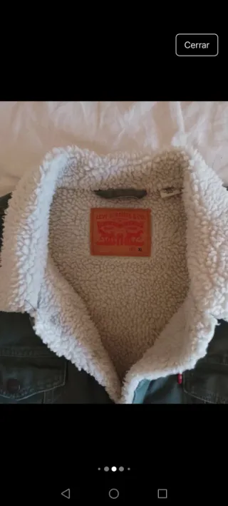 Cazadora Levi’s Sherpa XL