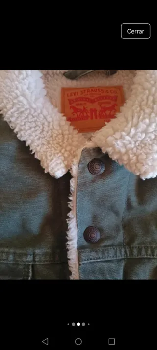 Cazadora Levi’s Sherpa XL