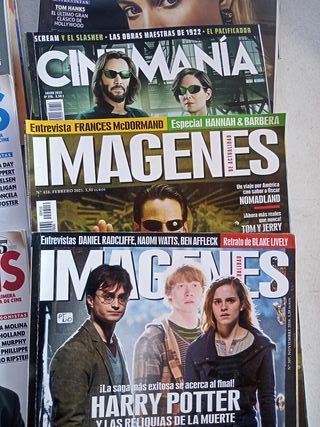 16 Revistas, 13 Fotogramas, 2 Imágenes, 1 Cinema..