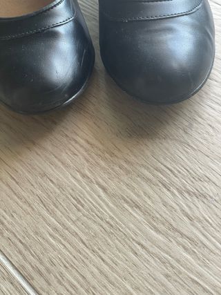 Zapatos de baile español negros de niña talla 34