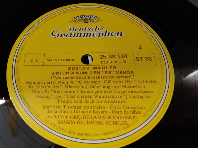 Vinilo Muerte en Venecia Visconti Mahler