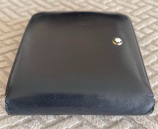 Cartera Montblanc Piel Negra Original