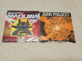 Lote 11 vinilos makina/hardtrance + 2 de regalo=13