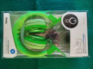Auriculares Stima B40 Wireless Bluetooth Verde