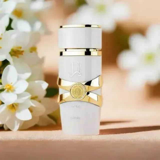 Perfume Lattafa Yara Blanco y Dorado 100ml