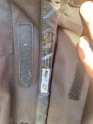 Chaqueta Alpinestars Cordura Negra impermeable