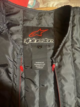 Chaqueta Alpinestars Cordura Negra impermeable