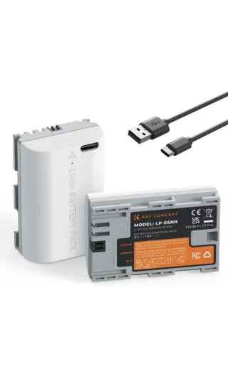 K&F CONCEPT LP-E6NH Batería Cámara 2600mA