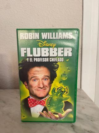 Lote de 3 VHS Originales – Flubber, Aprende a Ence