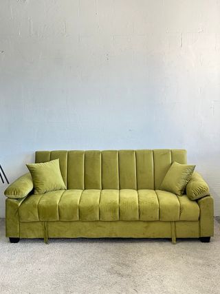 Nuevo sofa cama verde moderno 