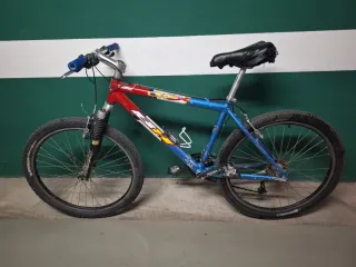 Bicicleta Montaña 26 Roja/Azul