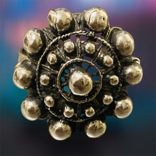 Anillo Antiguo Charro ca.1880 Plata