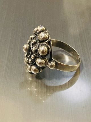 Anillo Antiguo Charro ca.1880 Plata