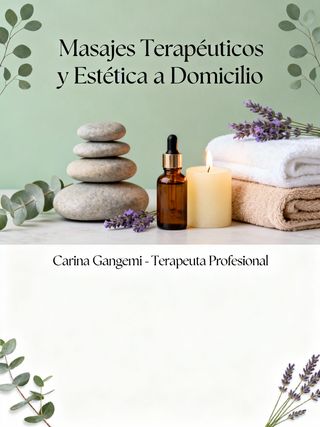 Masajes Terapéuticos y Estética a Domicilio 