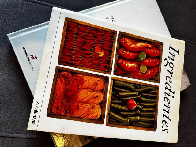 colección de libros de cocina