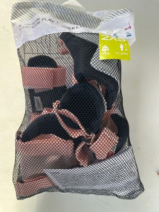 Protecciones Patinaje Decathlon Rosa Niños