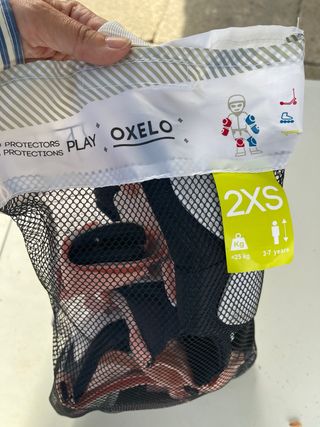 Protecciones Patinaje Decathlon Rosa Niños