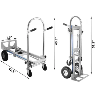 Carretilla de mano Plegable 3 en 1