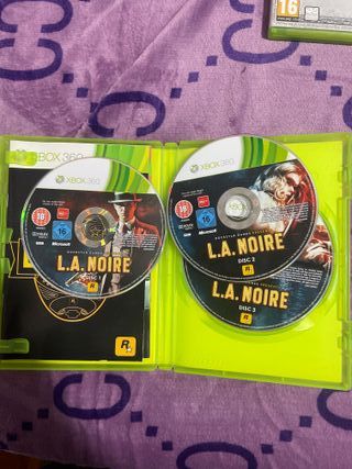 Lote 4 Juegos Xbox 360: L.A. Noire, Oblivion, Halo