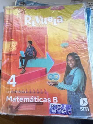 Matemáticas B. 4 Secundaria. Revuela
