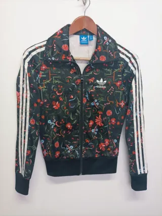 Chaqueta Adidas Floral Mujer Talla 30