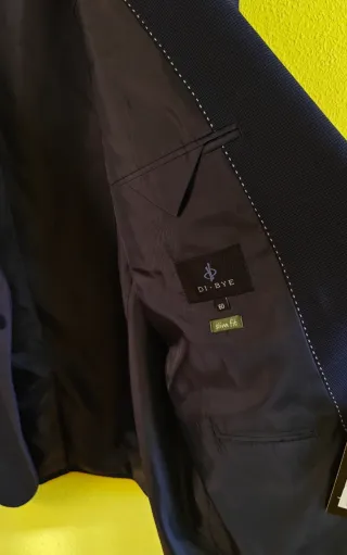 Americana Traje talla 60 Azul Marino
