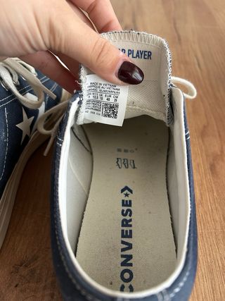 Converse All Star Hombre Azul/Blanco