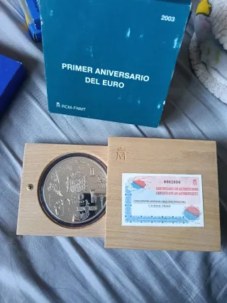 Moneda 50 Euro Conmemorativa 2003