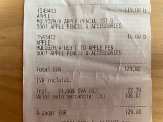 iPad blu di decima generazione + Apple Pencil