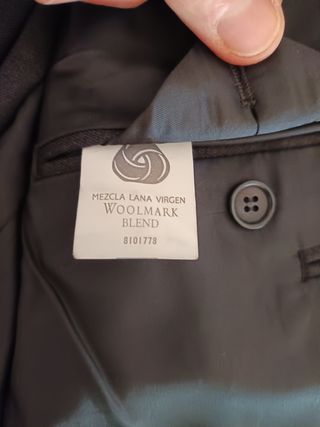 Traje Marino Dustin El Corte Inglés. Talla 50