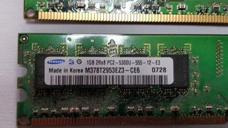 memoria ram Samsung 1GB DDR2